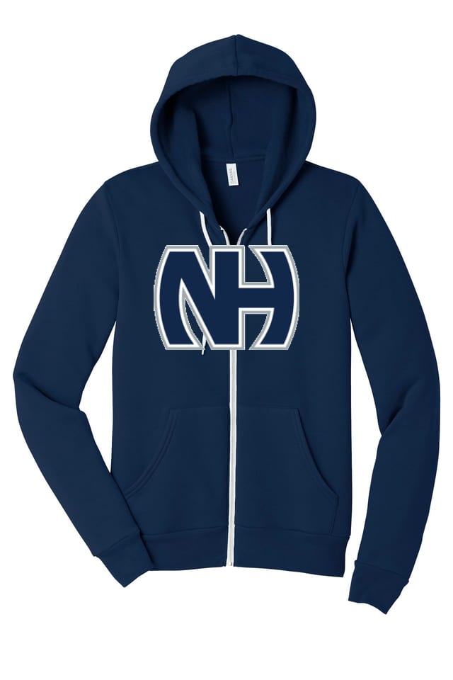 Newport Harbor High School Navy Zip Hoodie