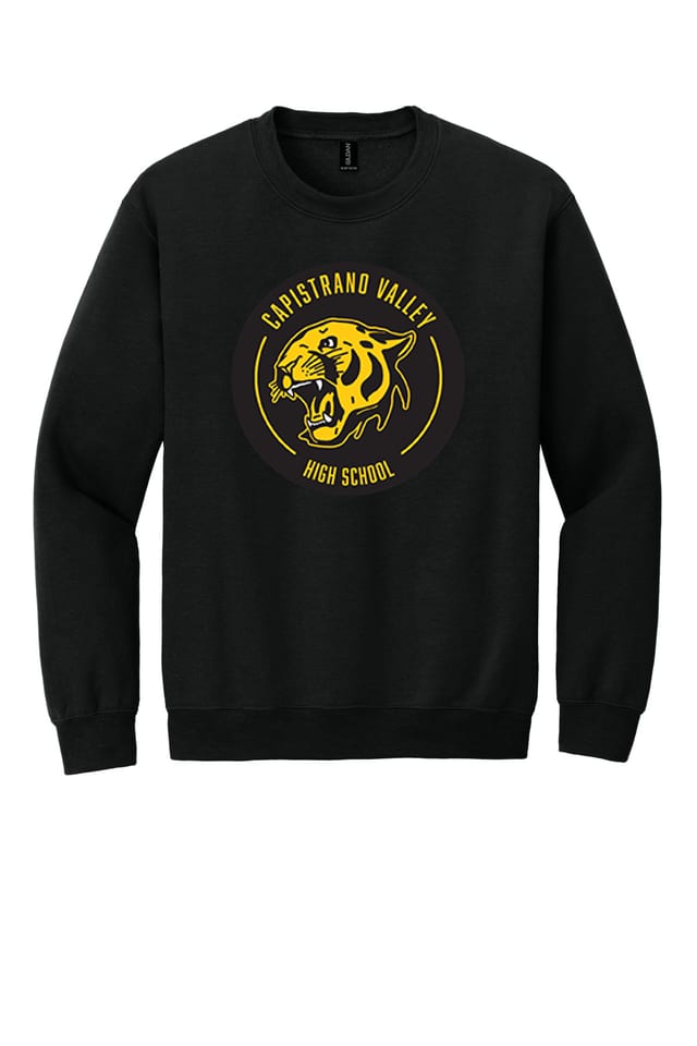 Capistrano Valley High School Black Crewneck Sweatshirt